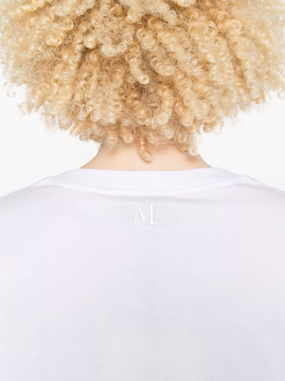 'S Max Mara T-shirt in cotone con logo, view 2