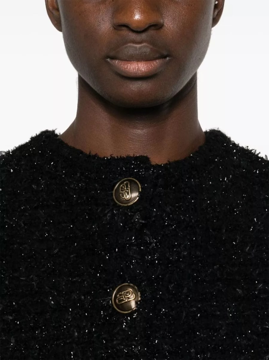 Balenciaga Giacca cropped bouclé, view 2