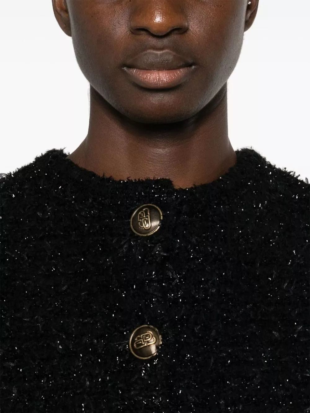 Balenciaga Giacca cropped bouclé, view 2