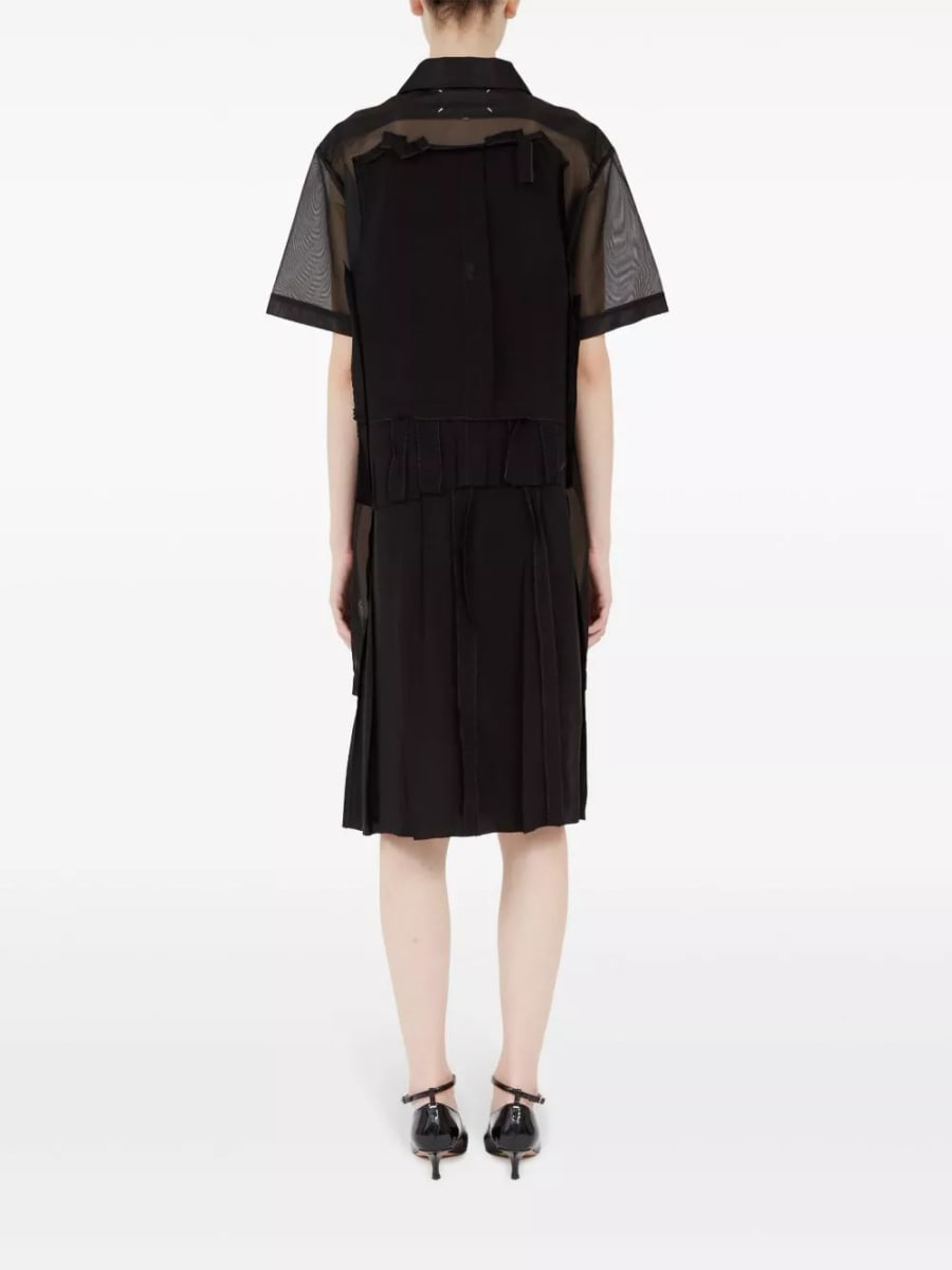 Maison Margiela Abito polo midi, view 2