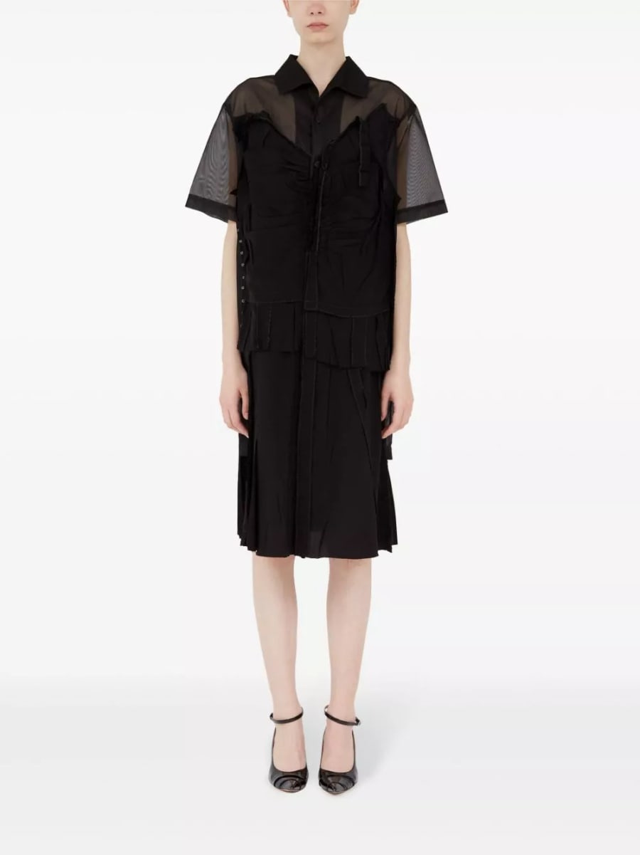 Maison Margiela Abito polo midi, view 5