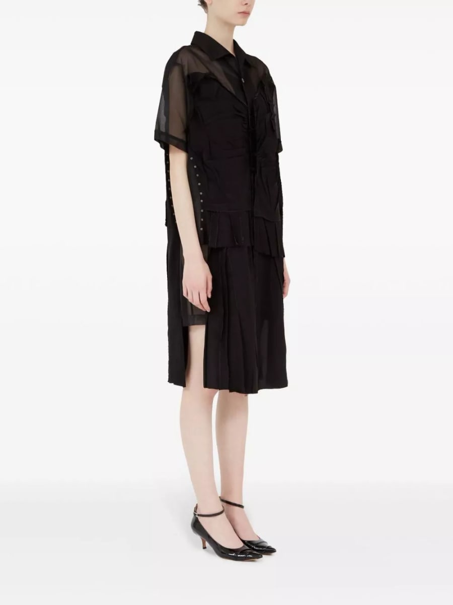 Maison Margiela Abito polo midi, view 6