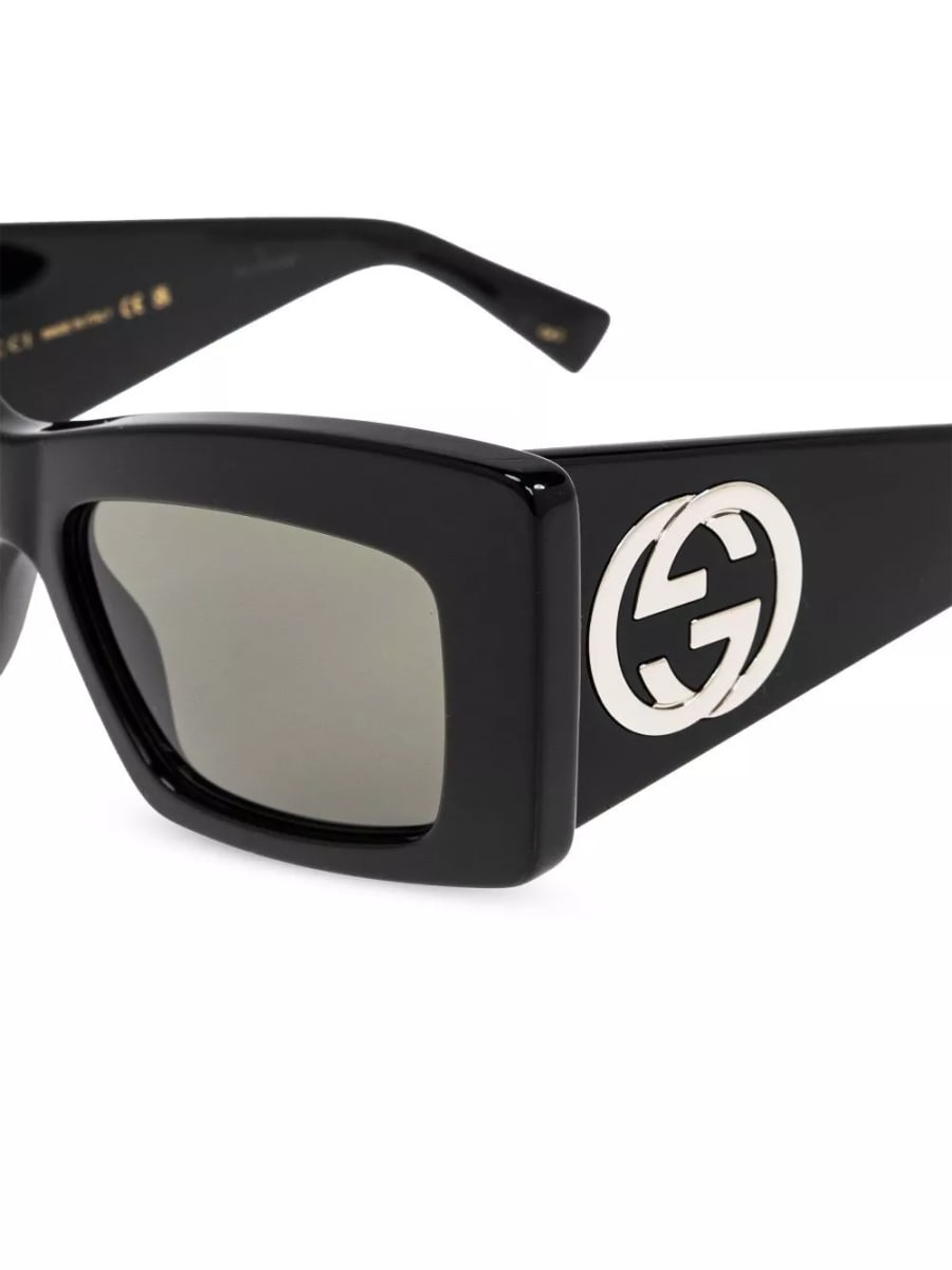 Gucci Occhiali da sole quadrati, view 3