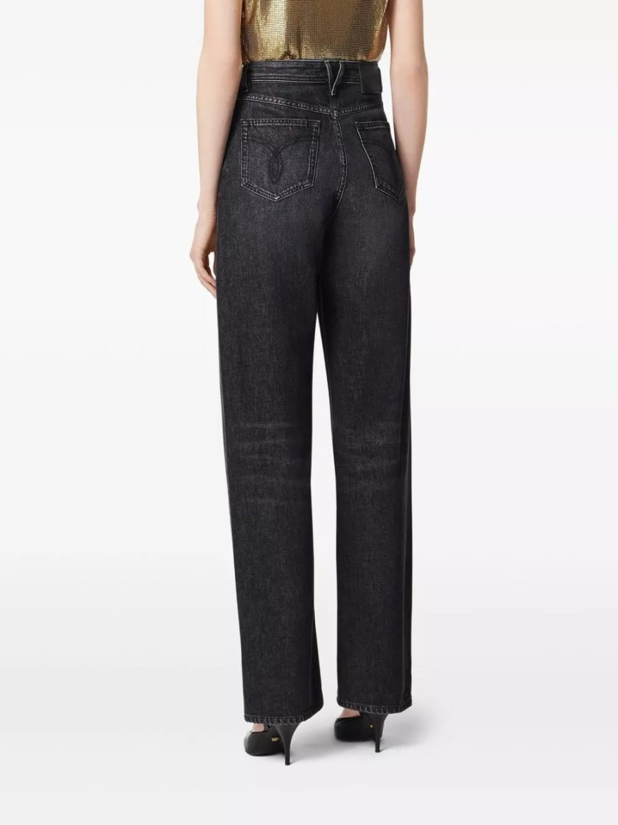 Versace Jeans in denim di cotone, view 5