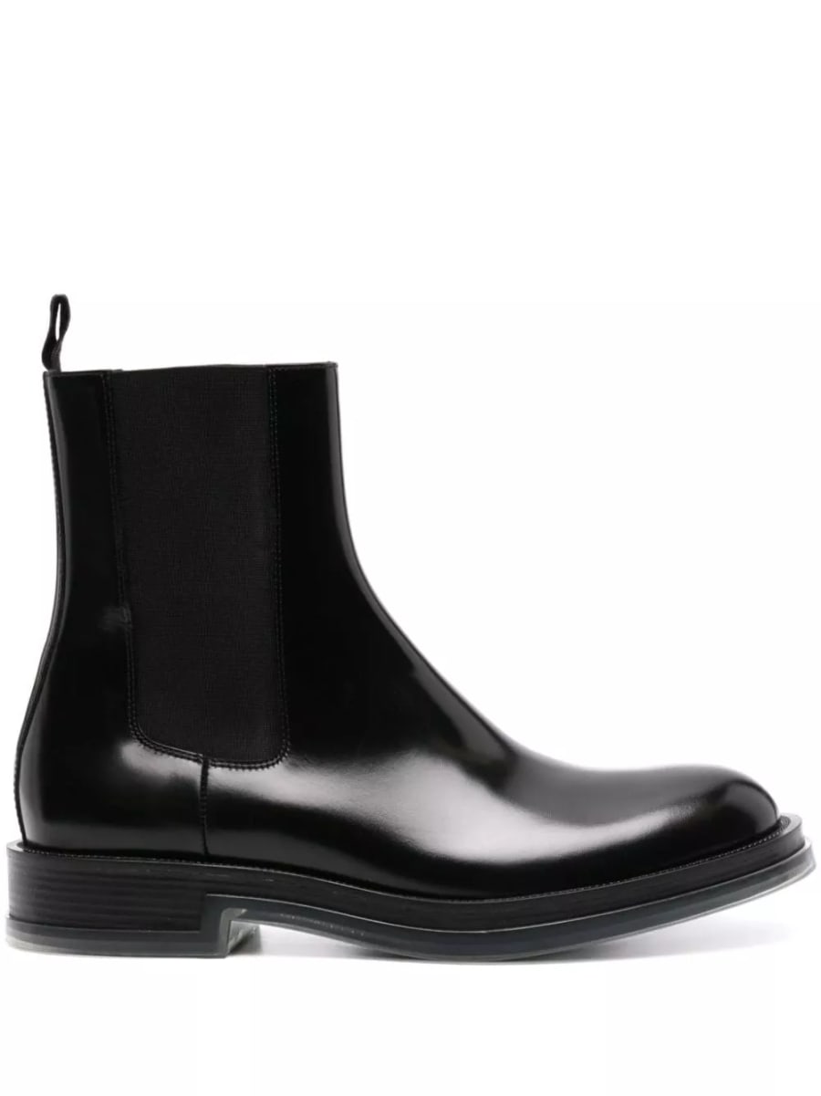 Alexander McQueen Stivali Logo