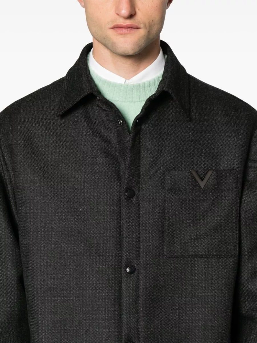 Valentino Giacca con logo, view 3