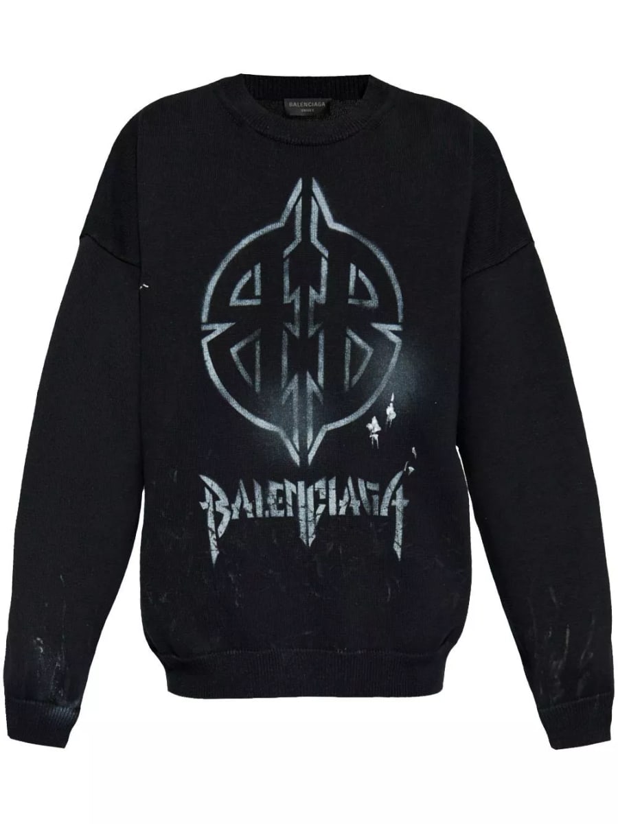 Balenciaga sweater logo