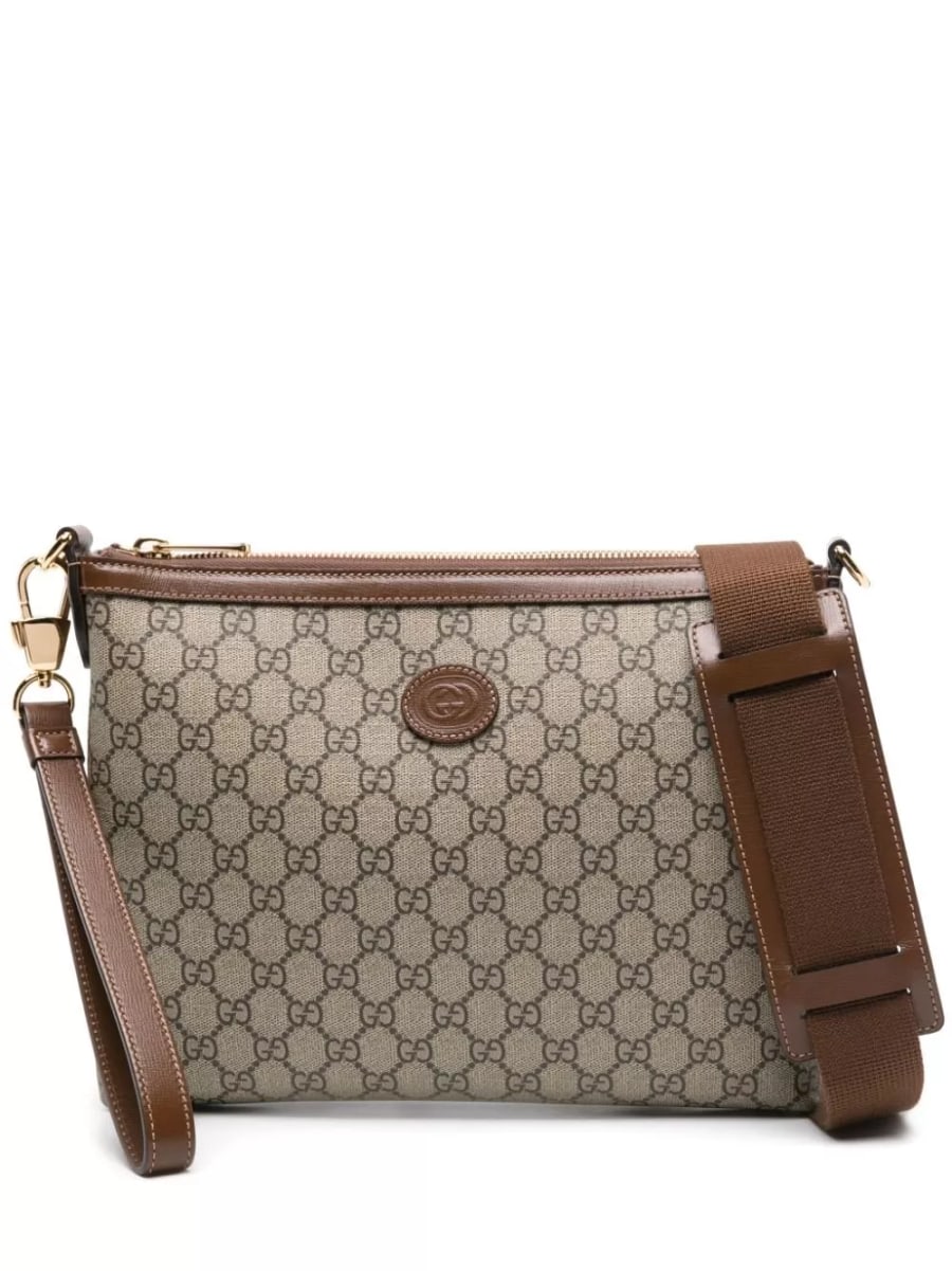 Gucci Borsa a spalla con logo