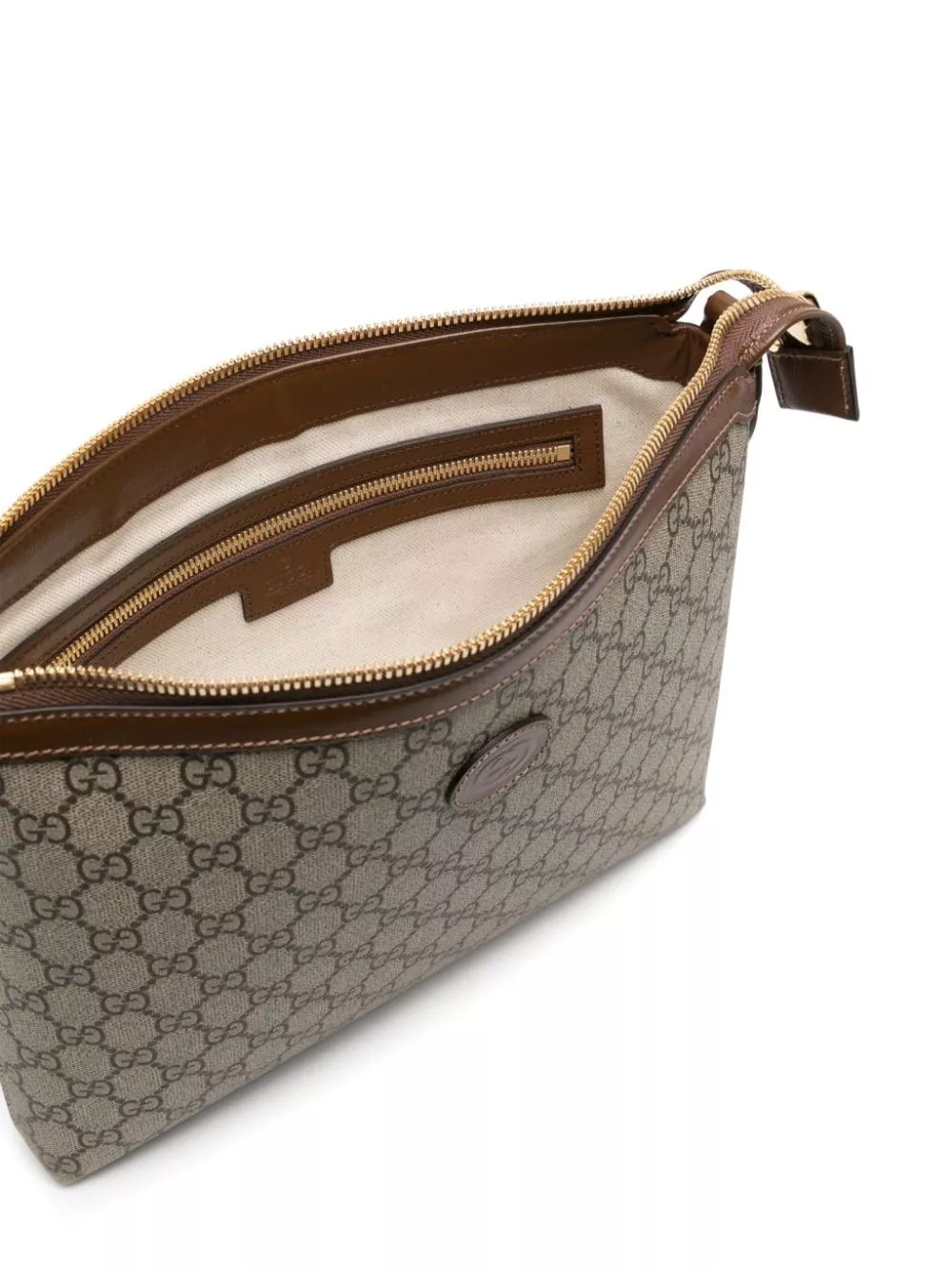 Gucci Borsa a spalla con logo, view 2