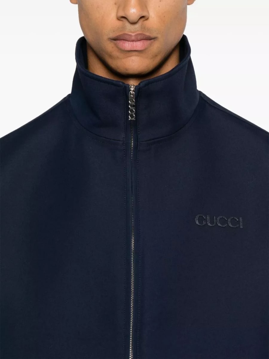 Gucci Giacca con ricamo, view 2