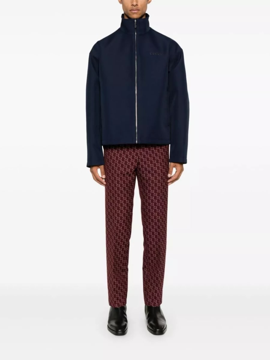 Gucci Giacca con ricamo, view 4