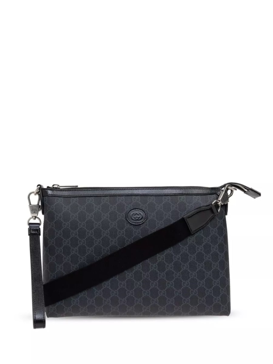 Gucci Borsa a spalla con logo