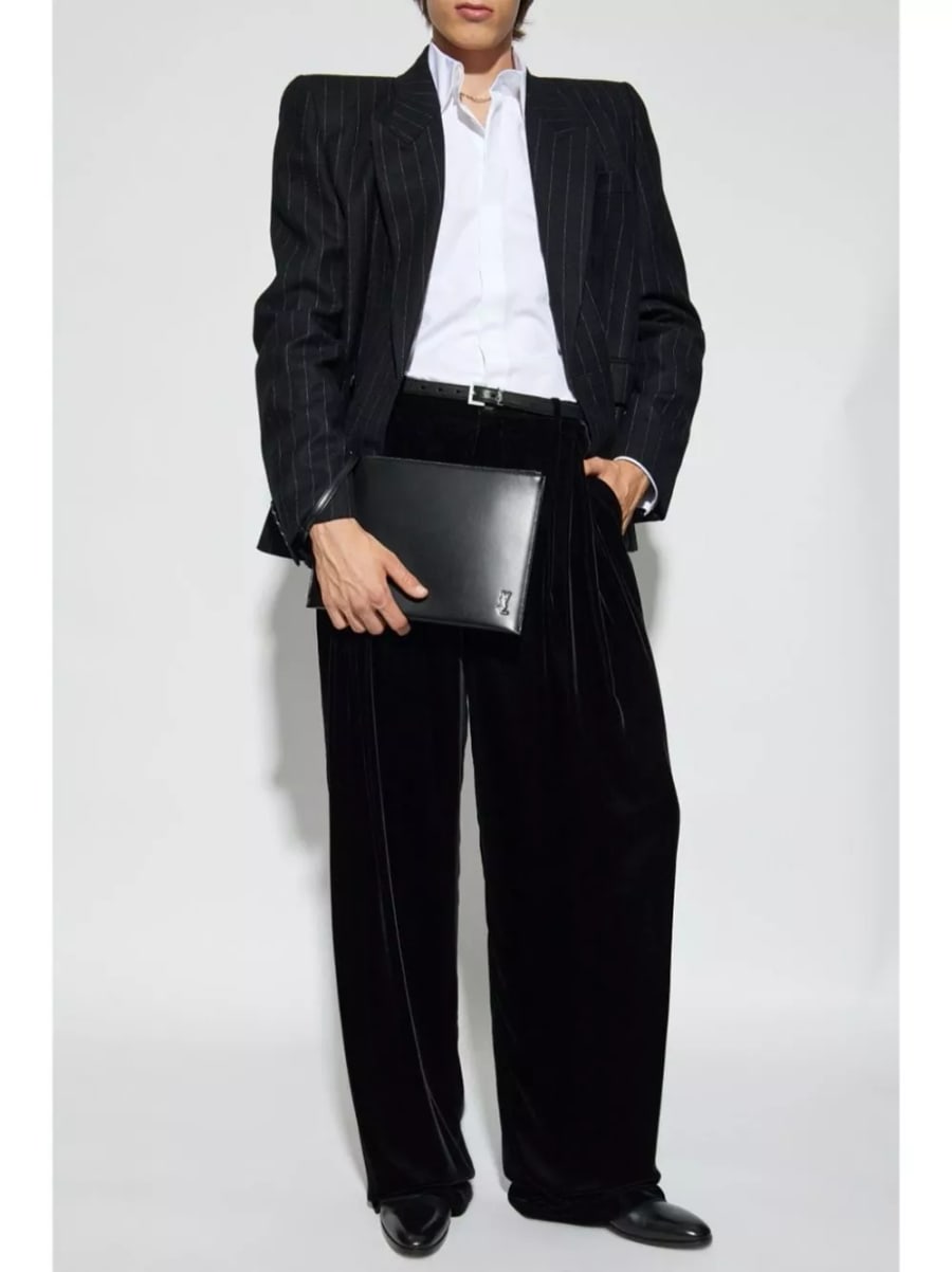 Saint Laurent Camicia in popeline, view 3