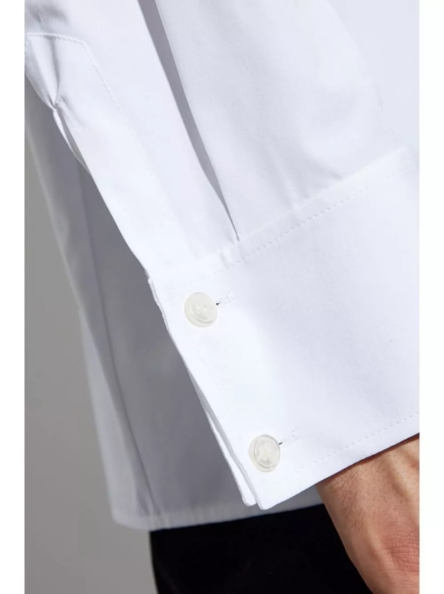 Saint Laurent Camicia in popeline, view 4