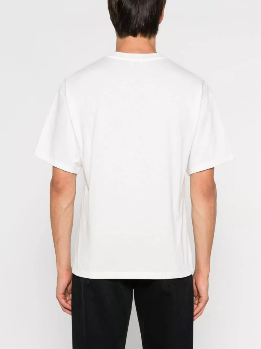 Saint Laurent T-shirt in cotone, view 4