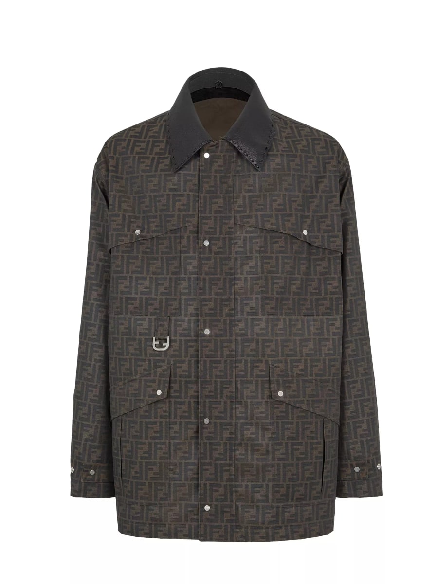 Fendi Giacca jacquard FF