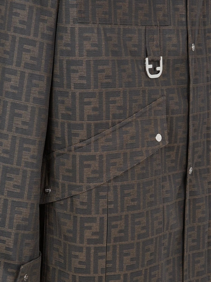 Fendi Giacca jacquard FF, view 3