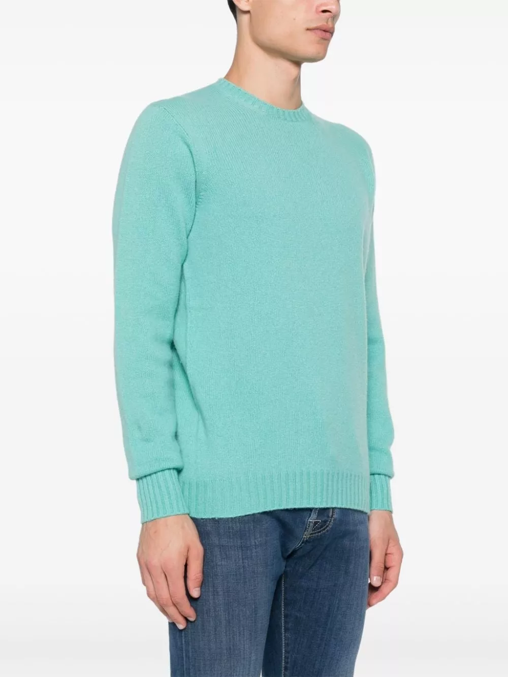 Drumohr Maglia girocollo in cashmere, view 2