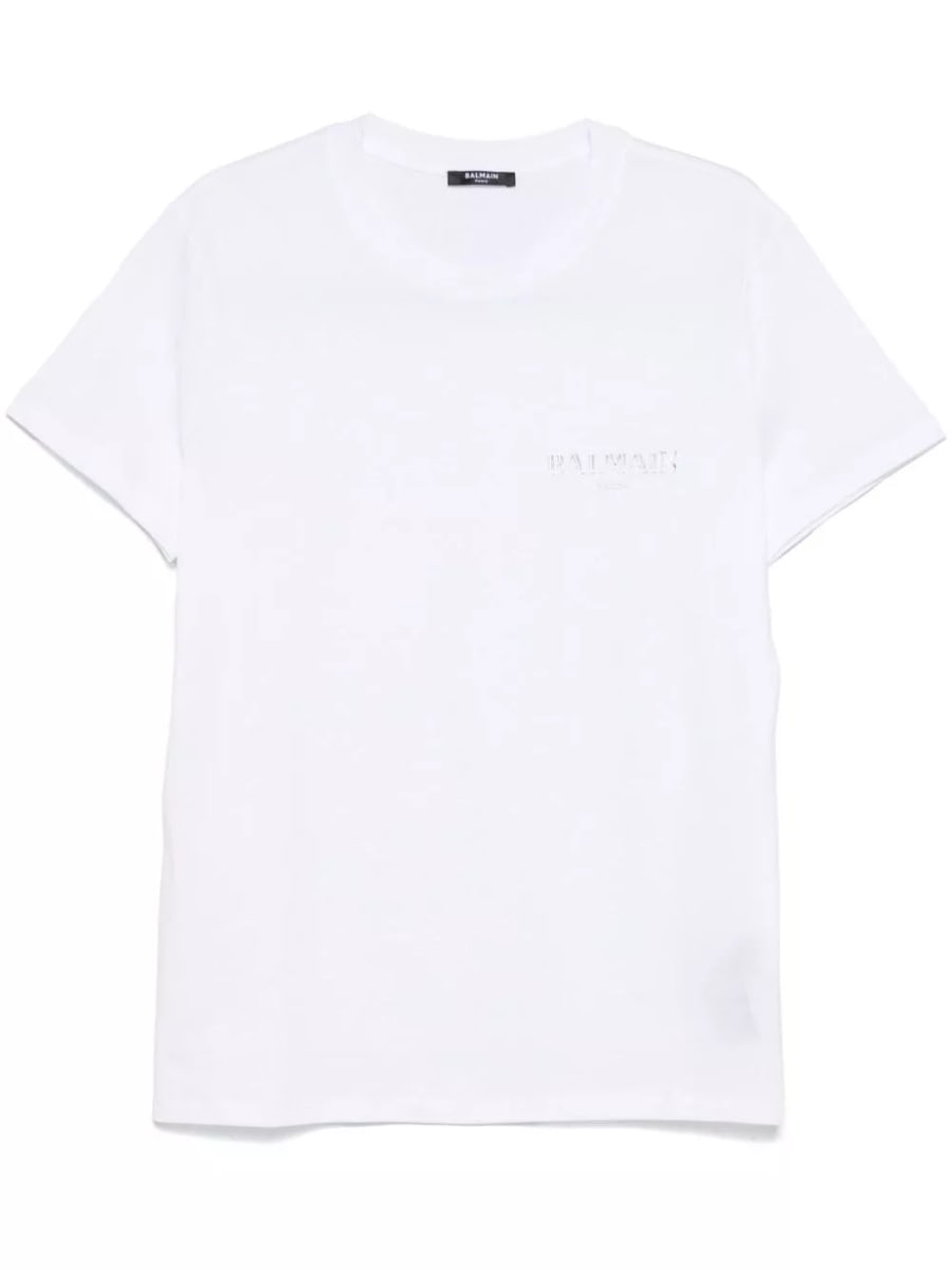 Balmain T-shirt in cotone slim fit
