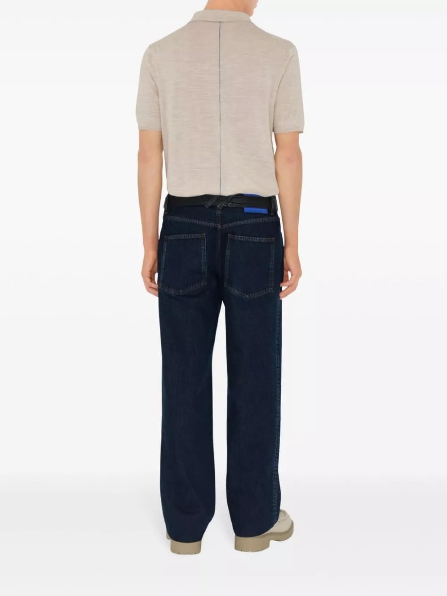 Burberry Jeans a gamba dritta, view 4