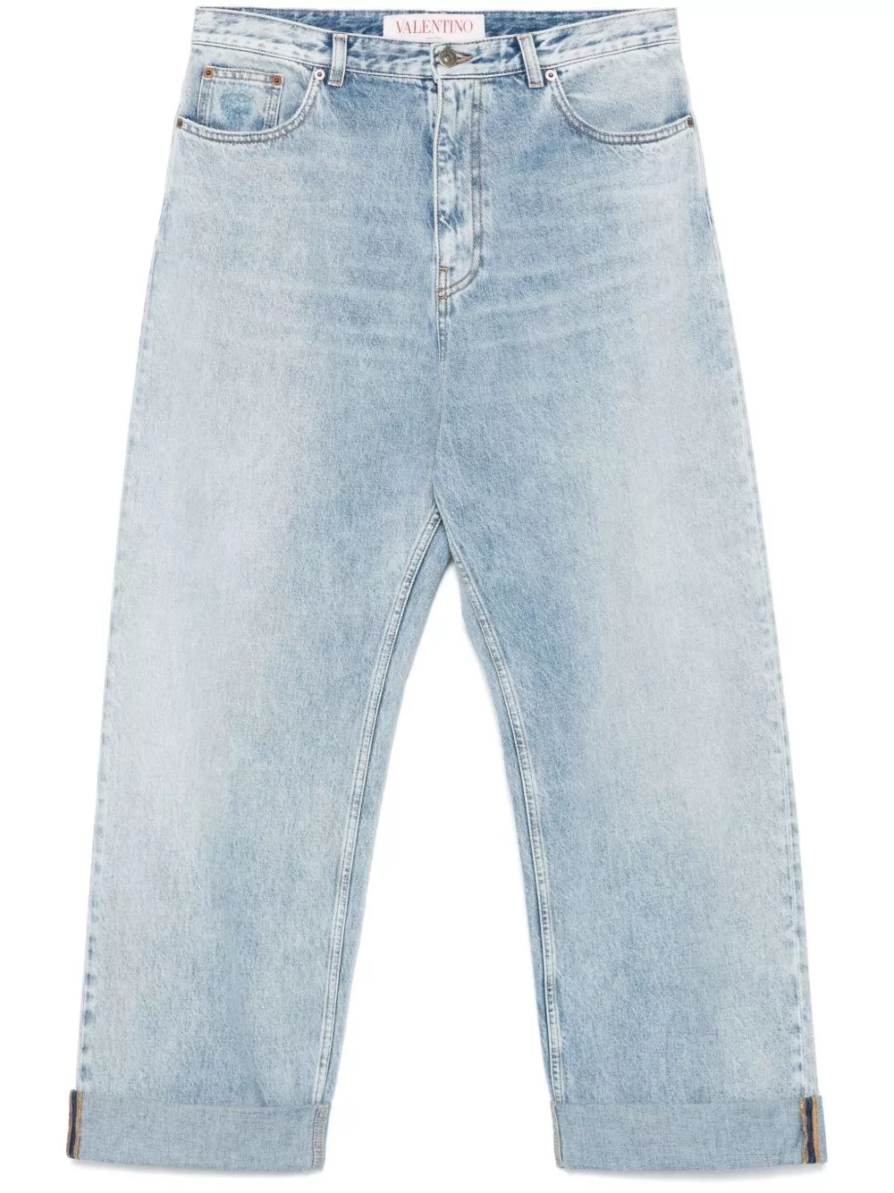 Valentino Jeans a gamba larga