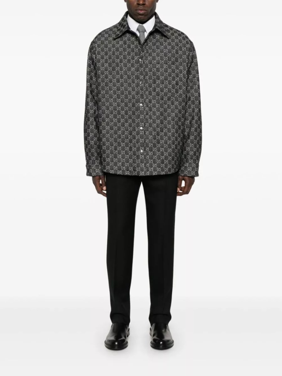 Gucci Pantalone in twill, view 3