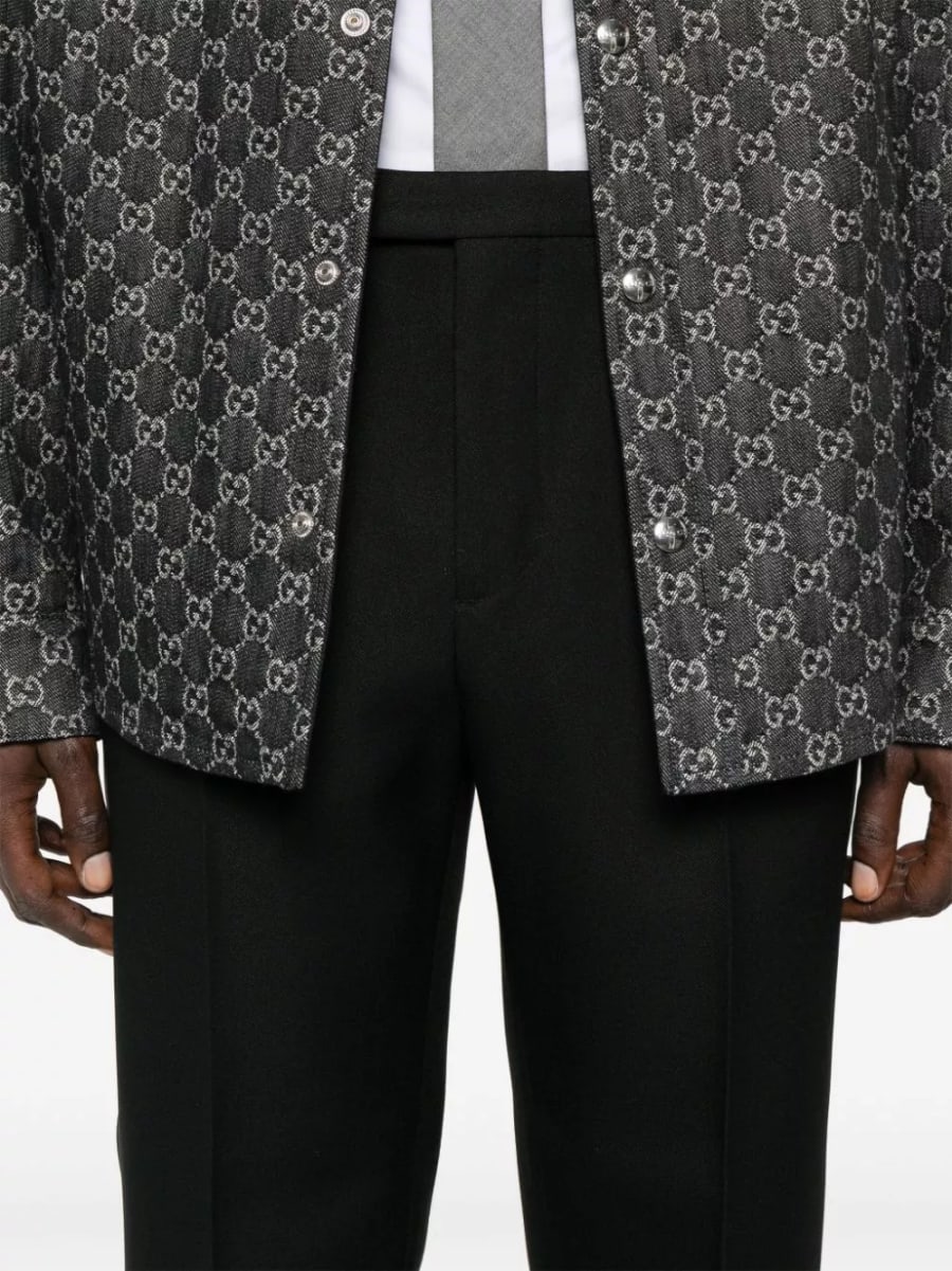 Gucci Pantalone in twill, view 5