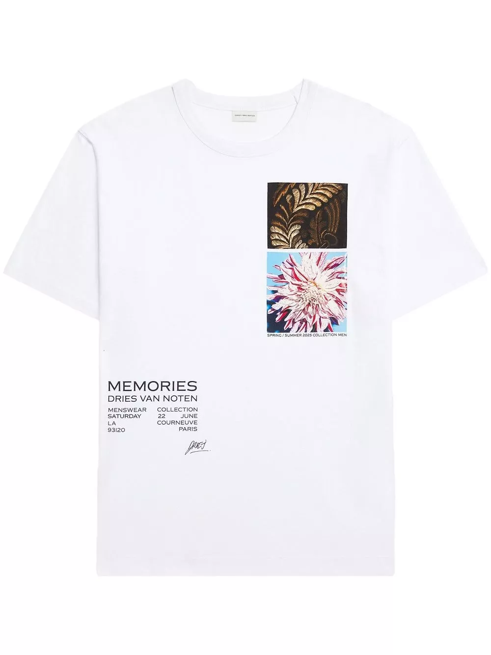 Dries Van Noten T-shirt in Cotone