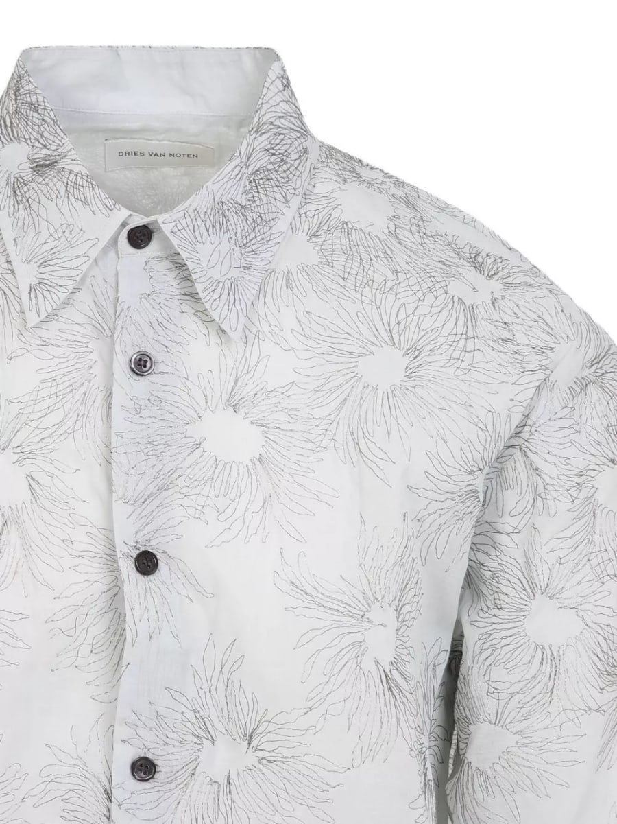 Dries Van Noten Camicia di cotone, view 2