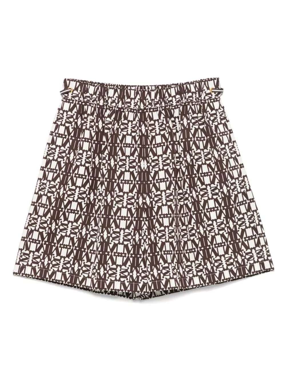 Max Mara Pantaloni corti in cotone stampato