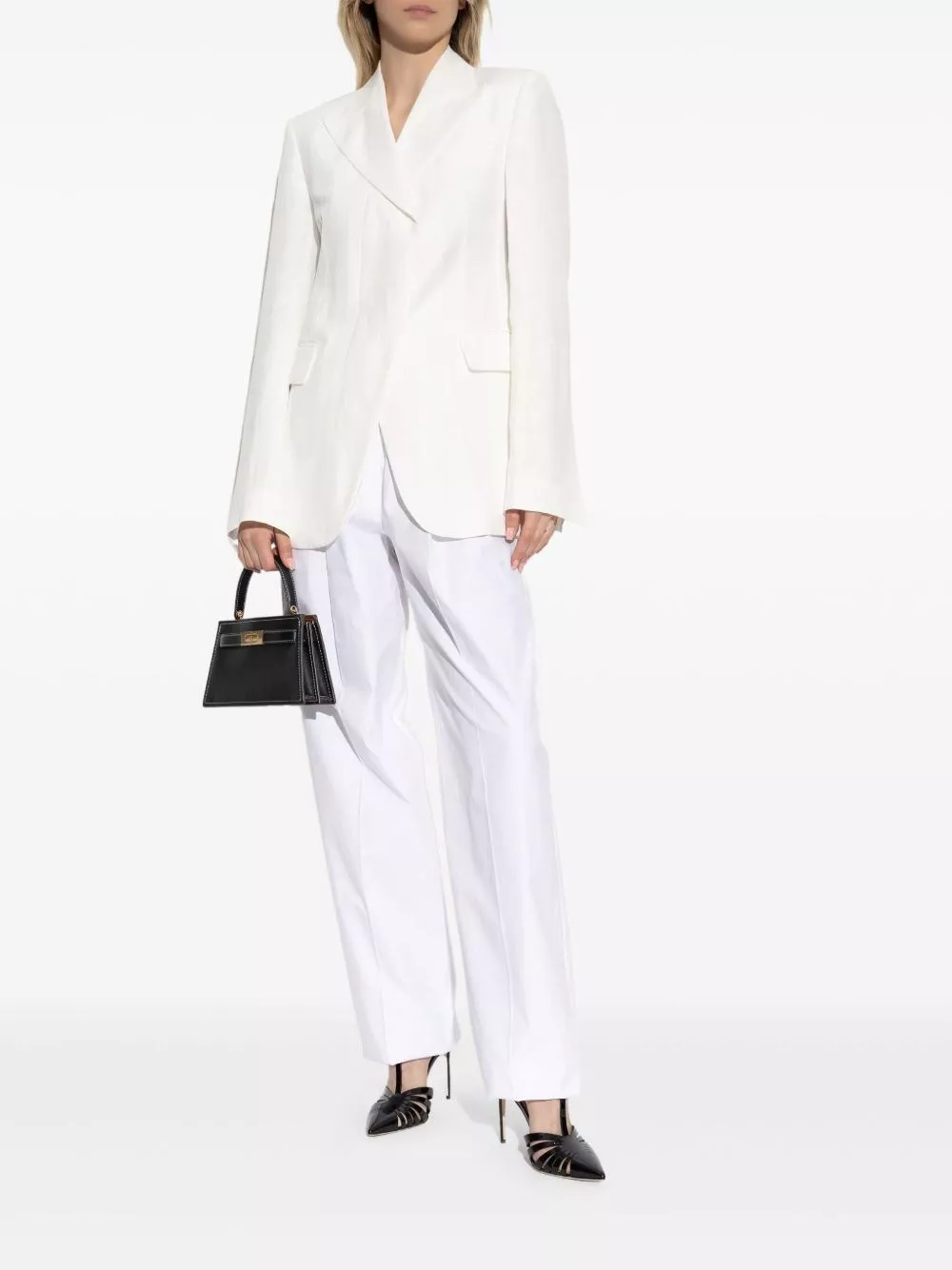 Sportmax Pantaloni in cotone, view 2