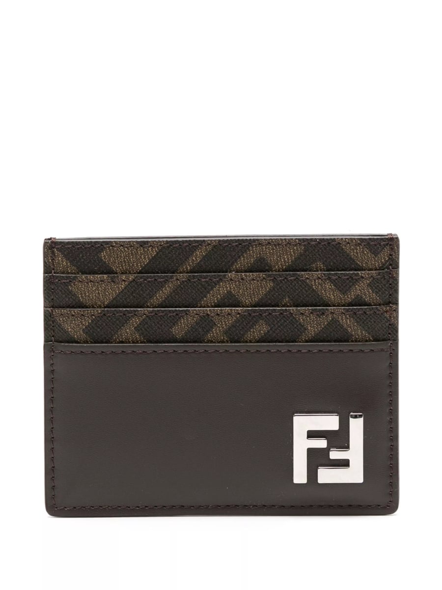 Fendi Porta carte Squared FF