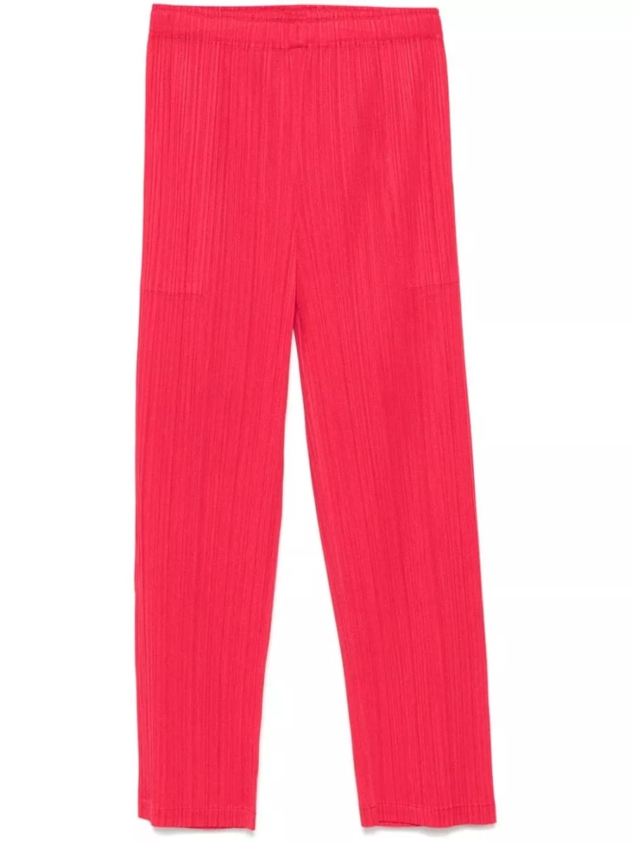 Pleats please issey miyake Pantaloni plissettati