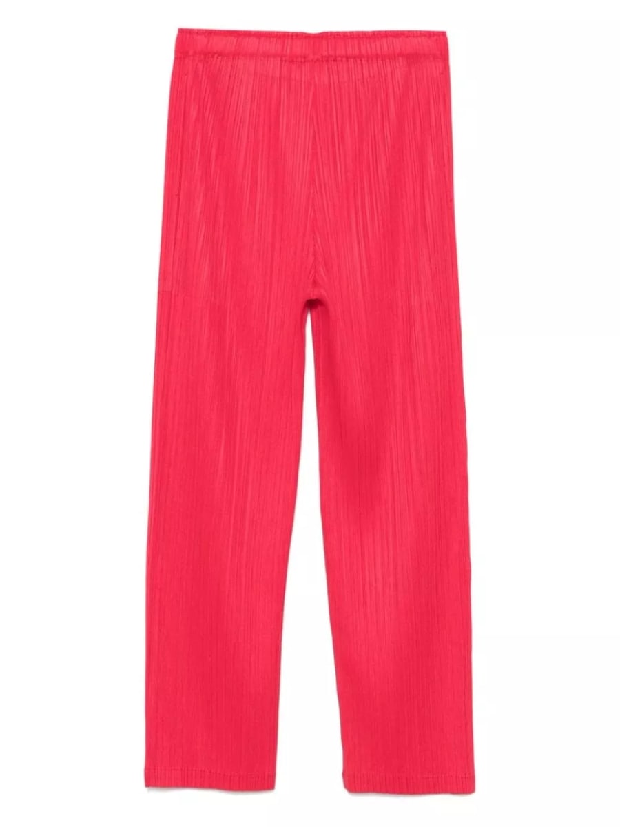 Pleats please issey miyake Pantaloni plissettati, view 2