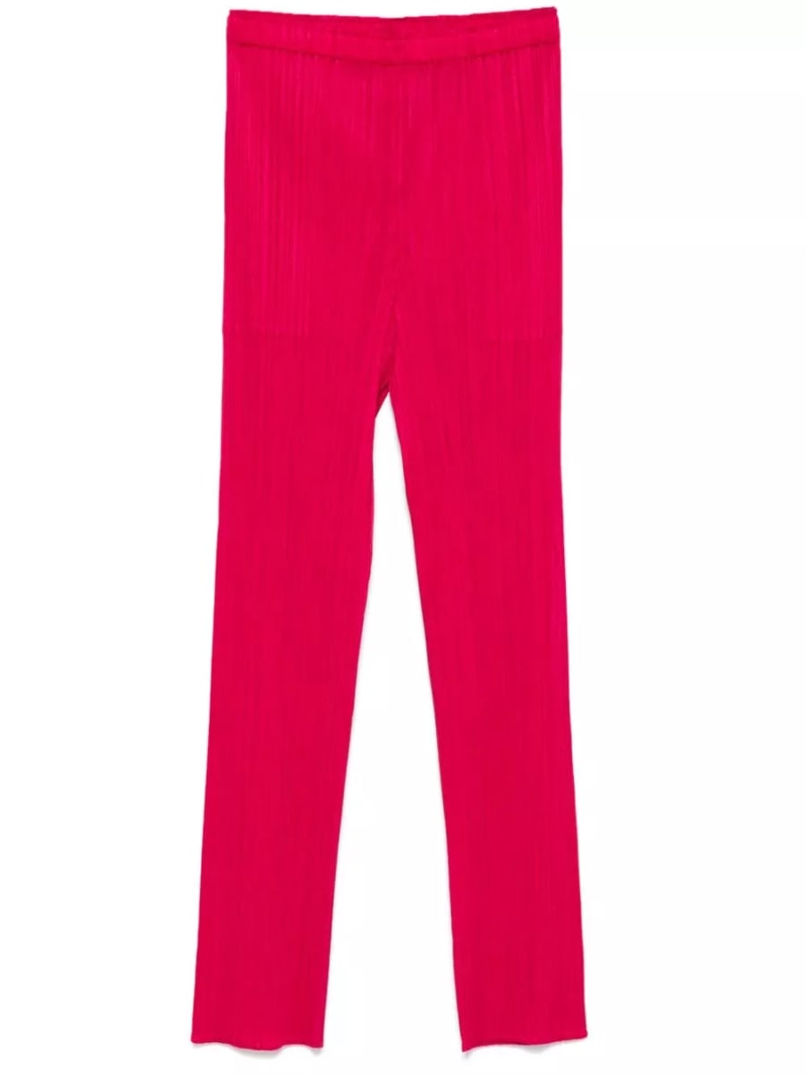 Pleats please issey miyake Pantaloni plissettati
