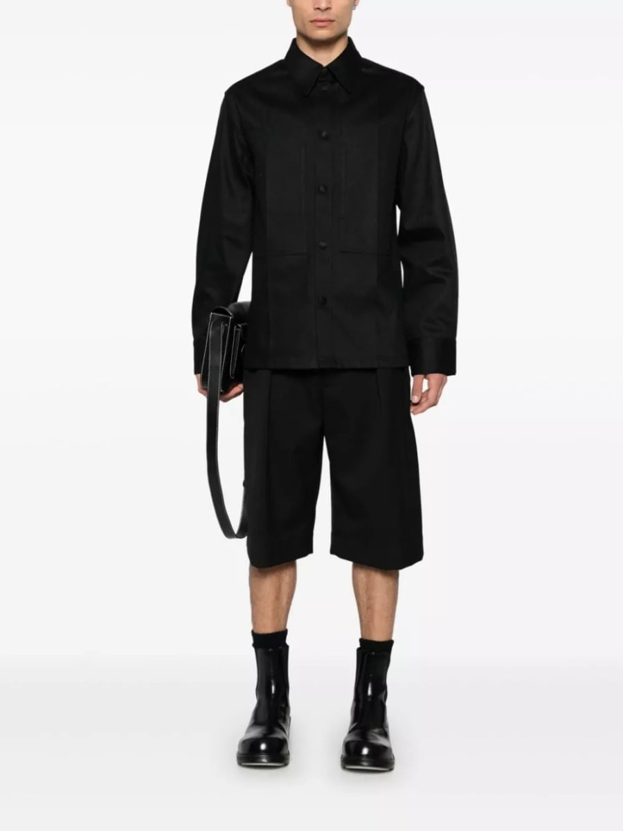 Jil Sander Camicia in denim di cotone, view 2