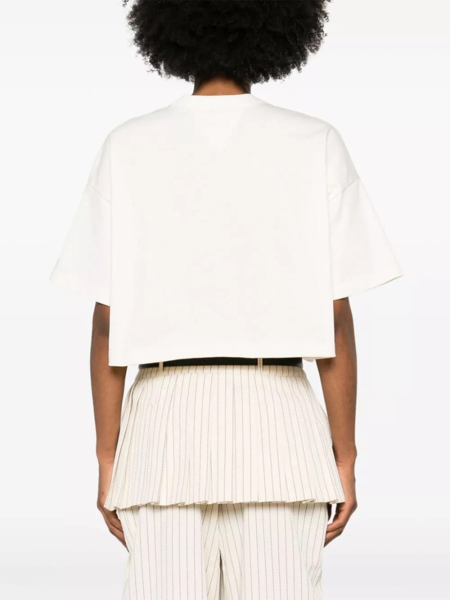 Bottega Veneta T-shirt in cotone, view 2