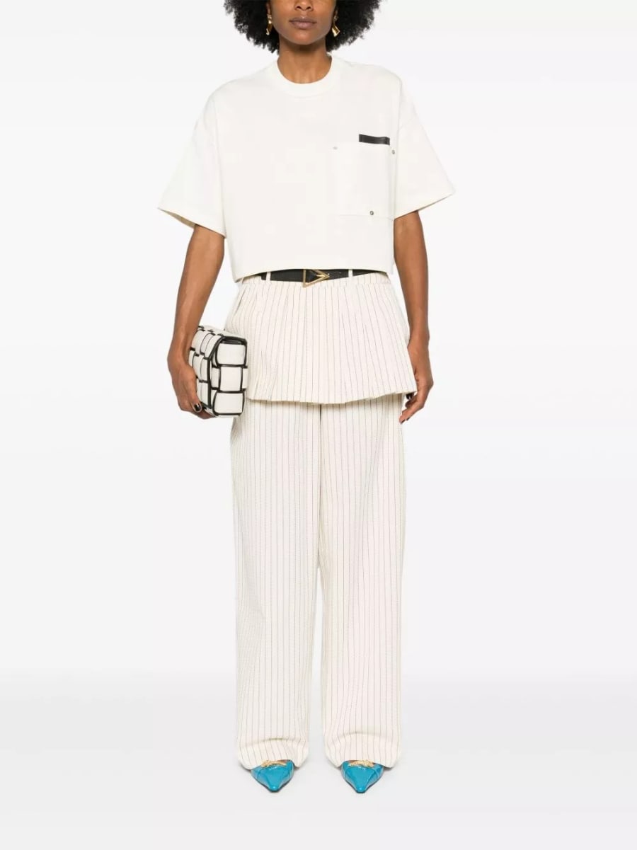 Bottega Veneta T-shirt in cotone, view 4
