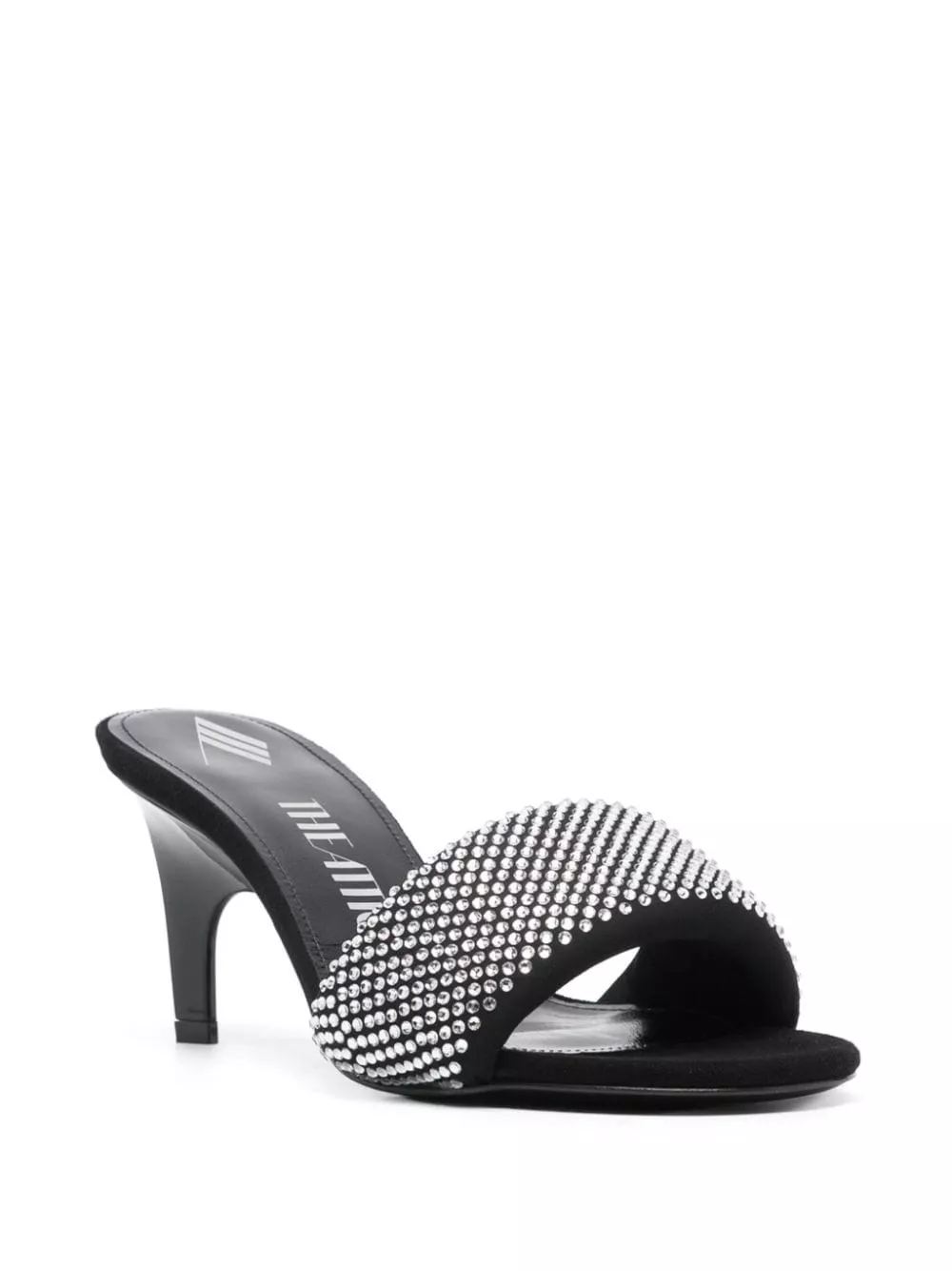 The Attico Mule decorate con strass Rem, view 2
