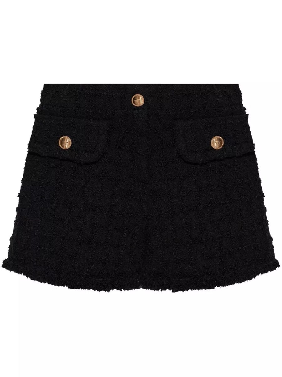 Versace Shorts in tweed bouclé