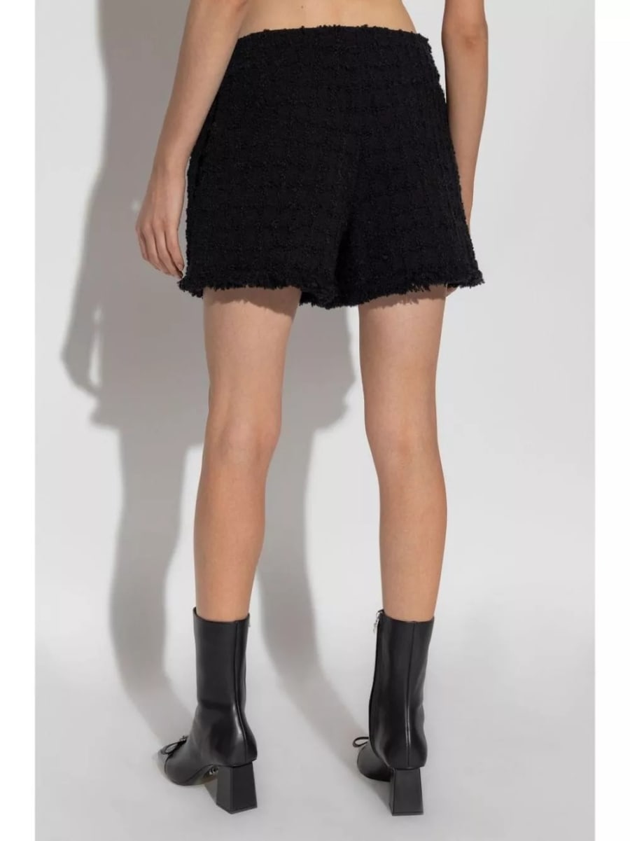 Versace Shorts in tweed bouclé, view 3