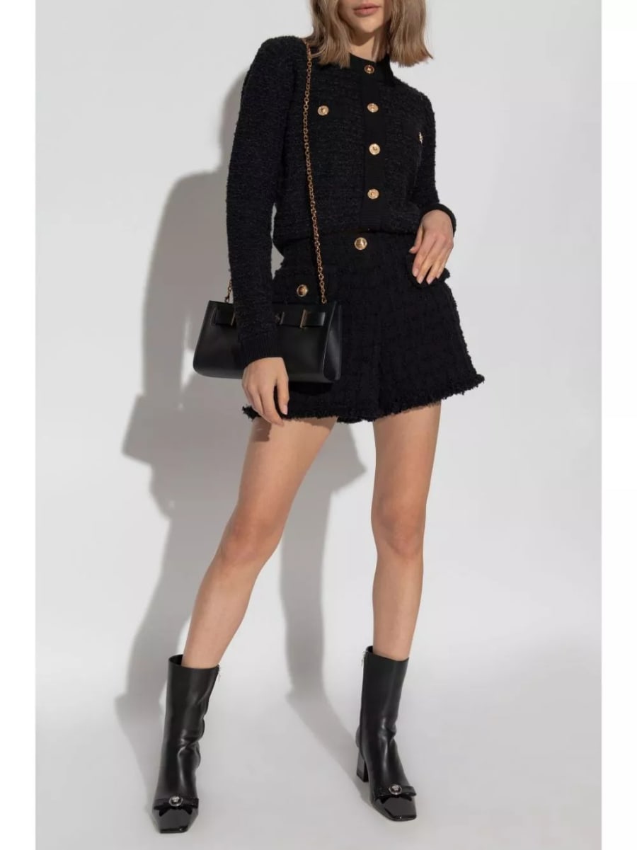 Versace Shorts in tweed bouclé, view 5