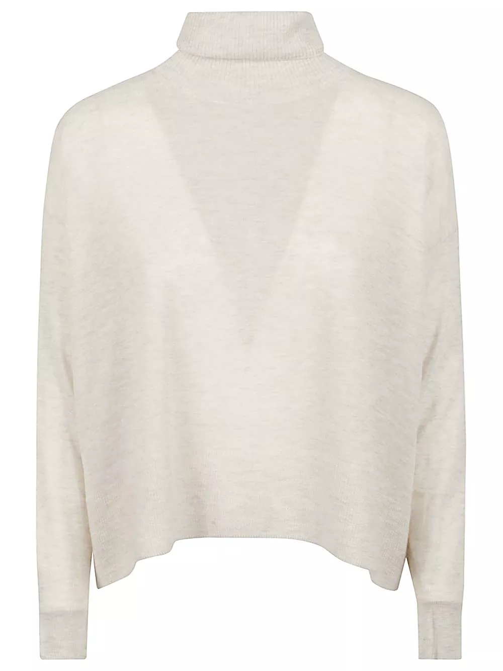 Ct plage Maglione in cashmere con collo alto