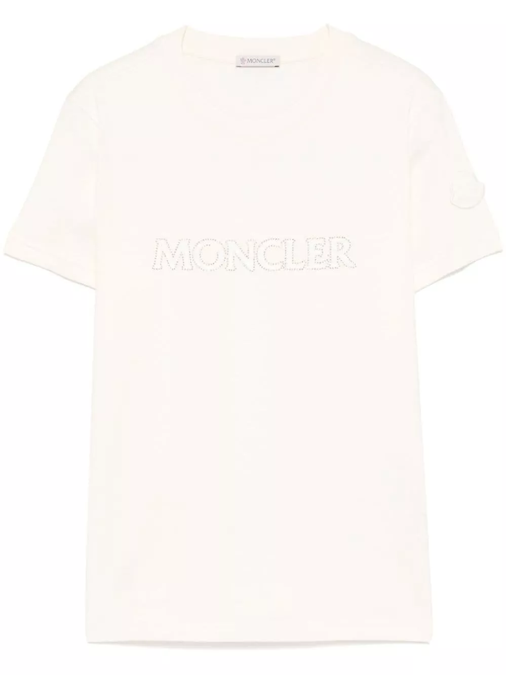 Moncler T-shirt in cotone con logo