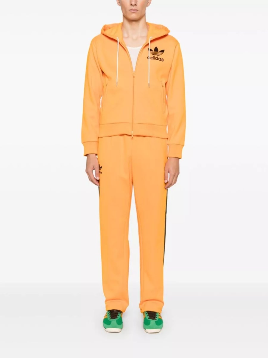 Adidas by wales bonner Felpa con zip Logo, view 4