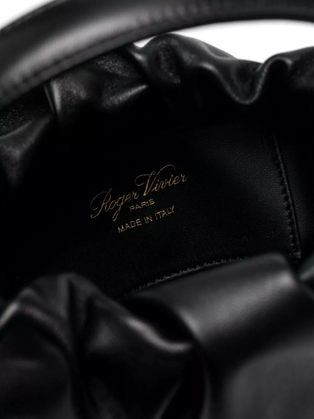 Roger Vivier Borsa hobo mini Viv Choc Royale, view 2