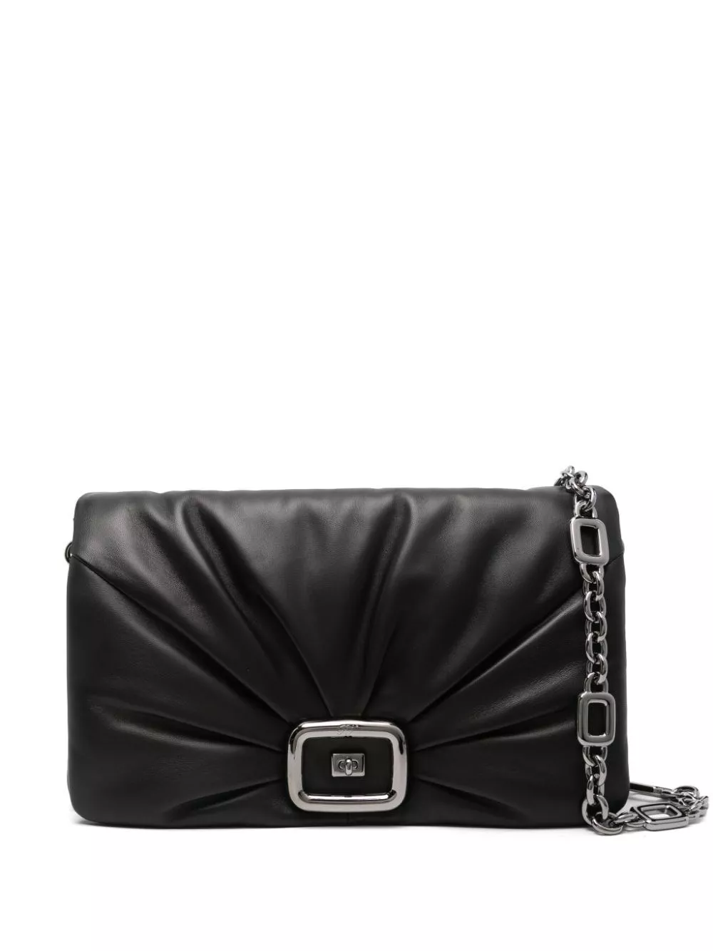 Roger Vivier Clutch in pelle Viv' Choc