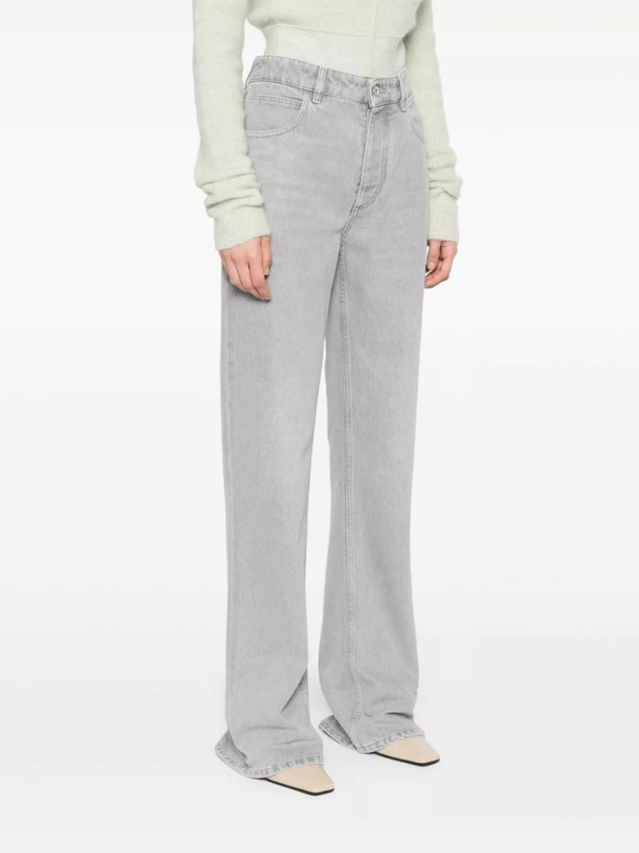 Bottega Veneta Jeans slim in cotone, view 4