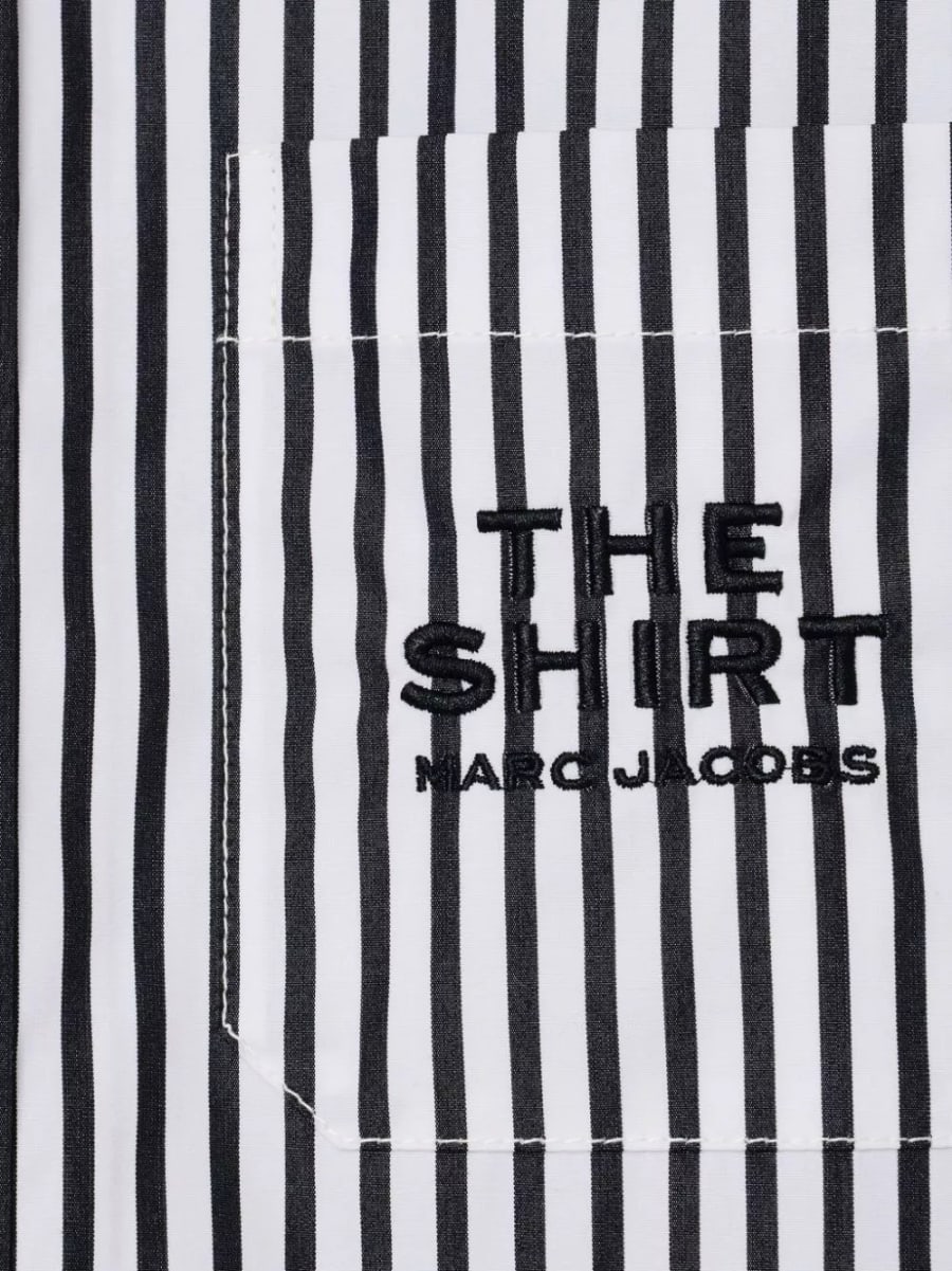 Marc Jacobs Camicia rigata in cotone, view 2