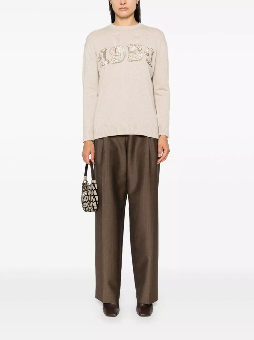 Max Mara Maglione in misto lana e cashmere, view 2